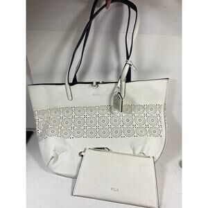 Ralph Lauren Perforated Chatilly II Classic Bag w/ Wallet